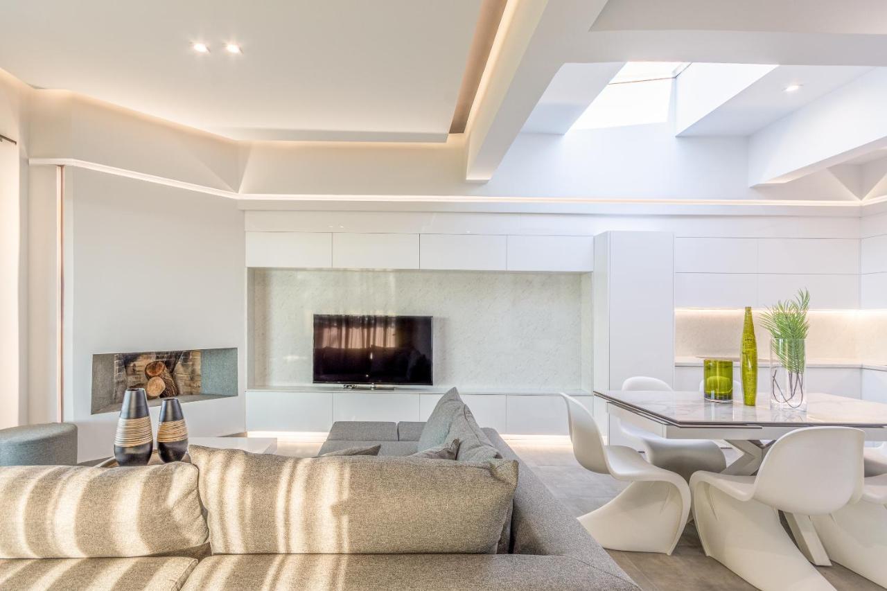 Queens Gem Luxury Villa - Private Heated Jacuzzi - Pool Hersonissos  Esterno foto