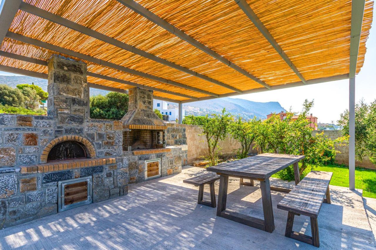 Queens Gem Luxury Villa - Private Heated Jacuzzi - Pool Hersonissos  Esterno foto